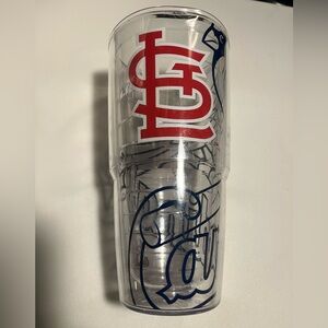 St.Louis Cardinals MLB Travel Tumbler - Red & Navy